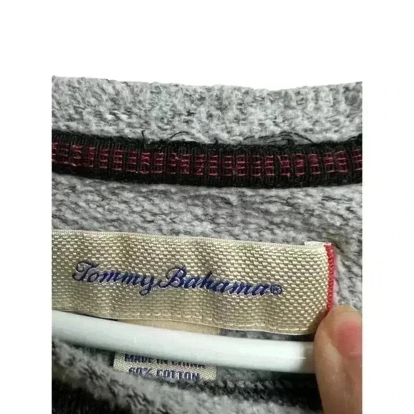 Tommy Bahama Fleece Lined Crew Neck Lounge Women's Sweatshirt - Picture 2 of 9